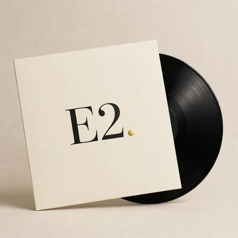 E2 album cover mockup