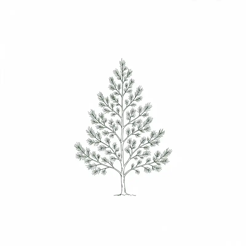 A small pine tree