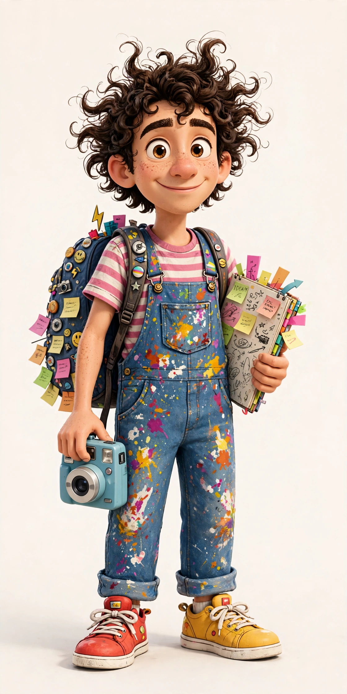 Zed Bloom, Pixar-style portrait