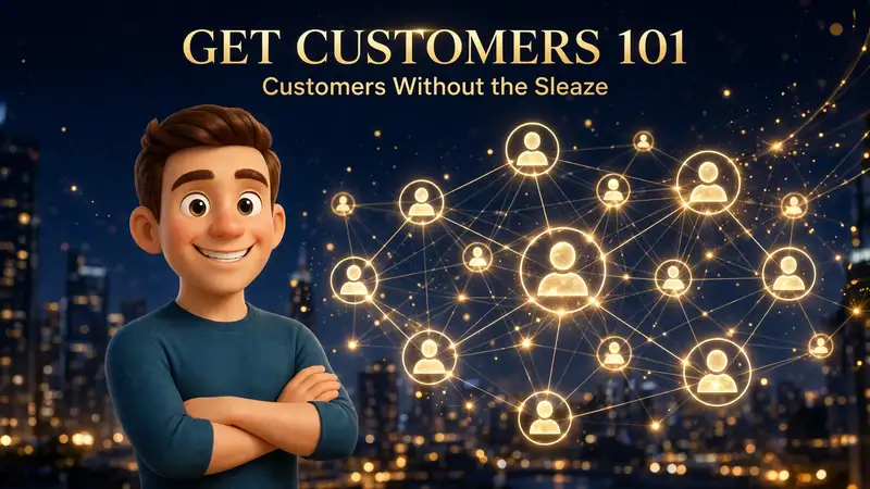 Get Customers 101: Customers Without the Sleaze course cover